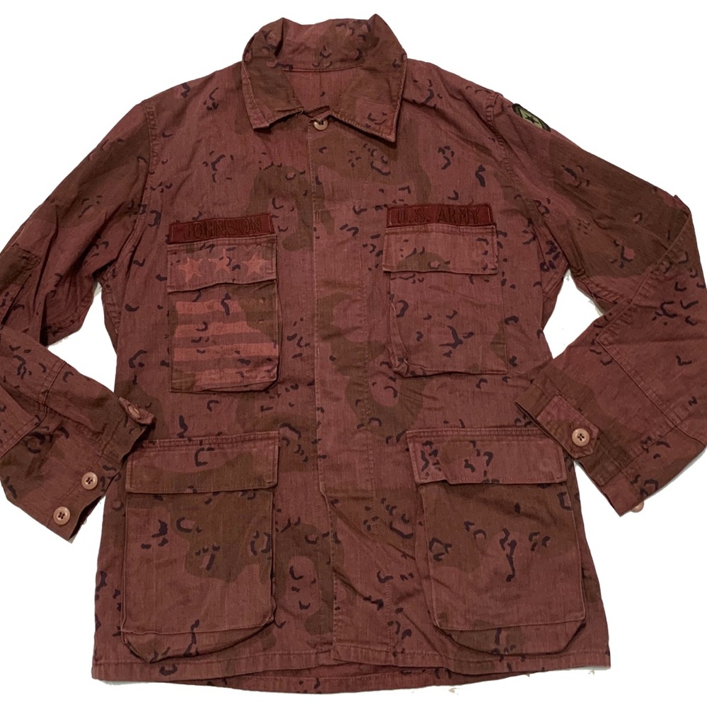 M / Camo Field shirt jacket